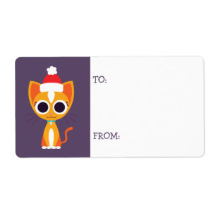 Christmas Purrl the Cat