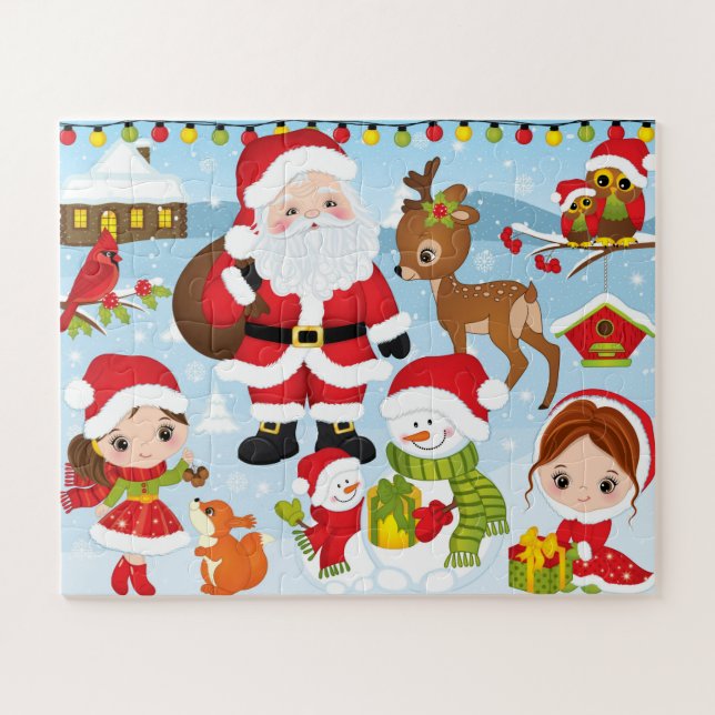Christmas Puzzle for Kids (Horizontal)