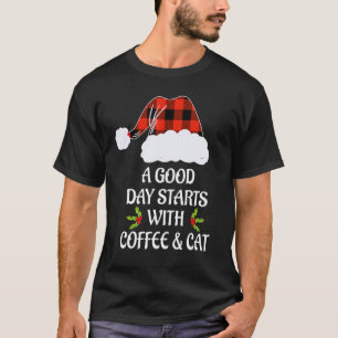 Christmas pyjamas Cat Coffee Mug Cat Xmas T-Shirt