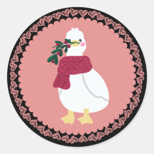 Christmas Quackers Stickers