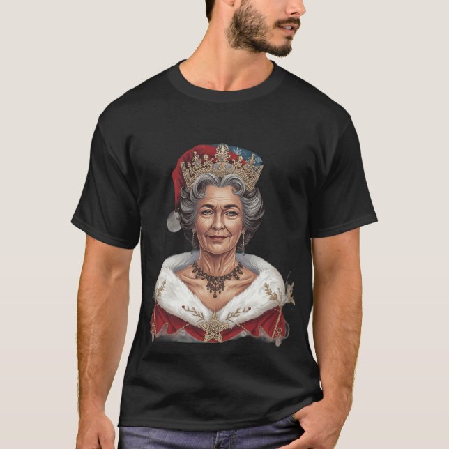 Christmas Queen in her Element T-Shirt (Front)