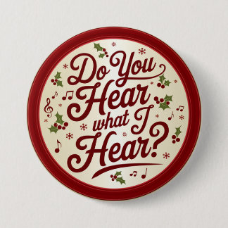 Christmas Question Button