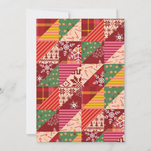 Christmas Quilt Holiday Card