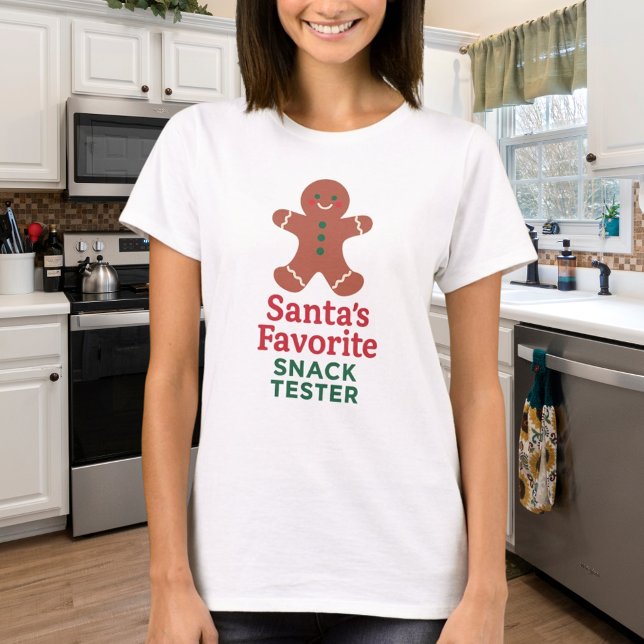 Christmas quote funny snack tester T-Shirt (Creator Uploaded)