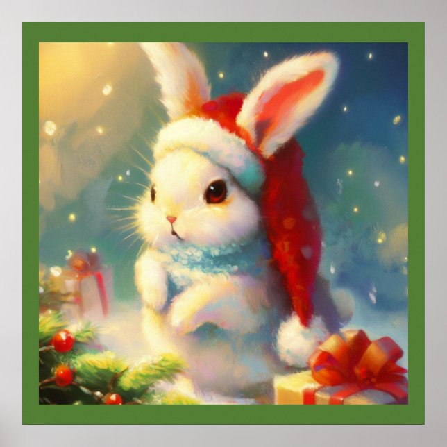 Christmas Rabbit 2 Poster (Front)