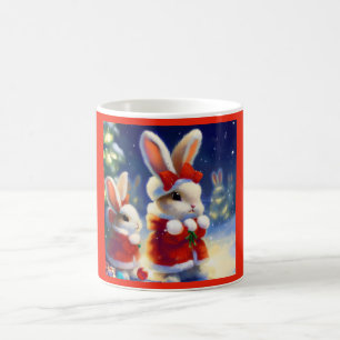 Christmas Rabbit 3 Coffee Mug