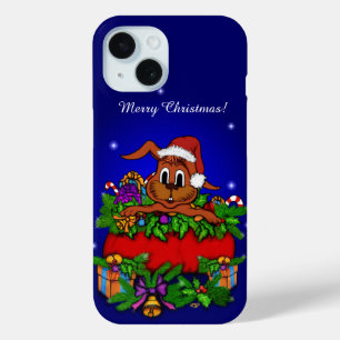 Christmas Rabbit iPhone 15 Case