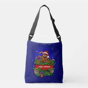 Christmas Rabbit Crossbody Bag