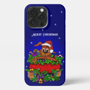 Christmas Rabbit iPhone 13 Pro Case