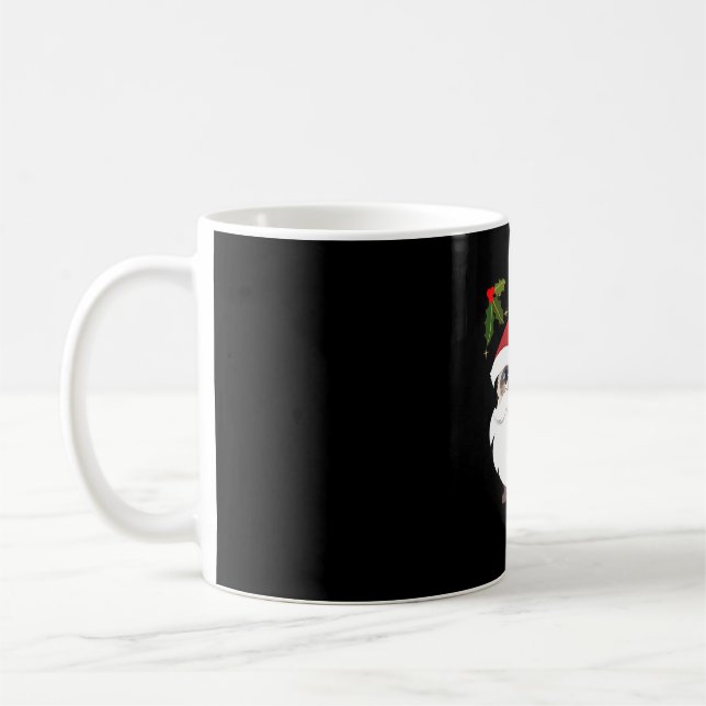 Christmas Ragdoll cat   Coffee Mug (Left)