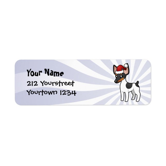 Christmas Rat Terrier / Toy Fox Terrier (Front)