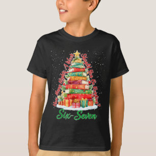 Christmas Reading 67 Six Seven Meme Teacher Book L T-Shirt