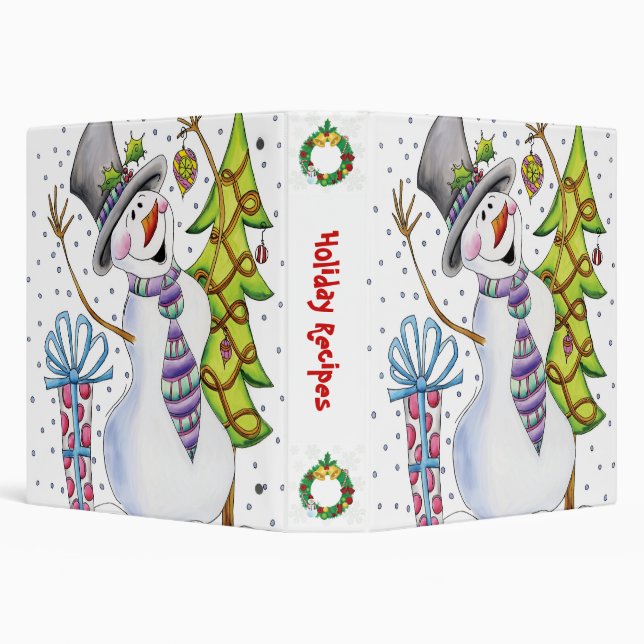 Christmas Recipe binder (Background)