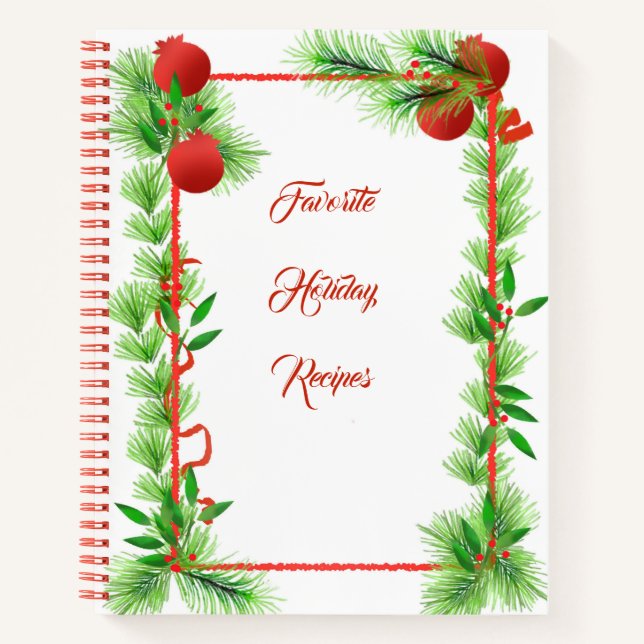 Christmas Recipe Book (Front)