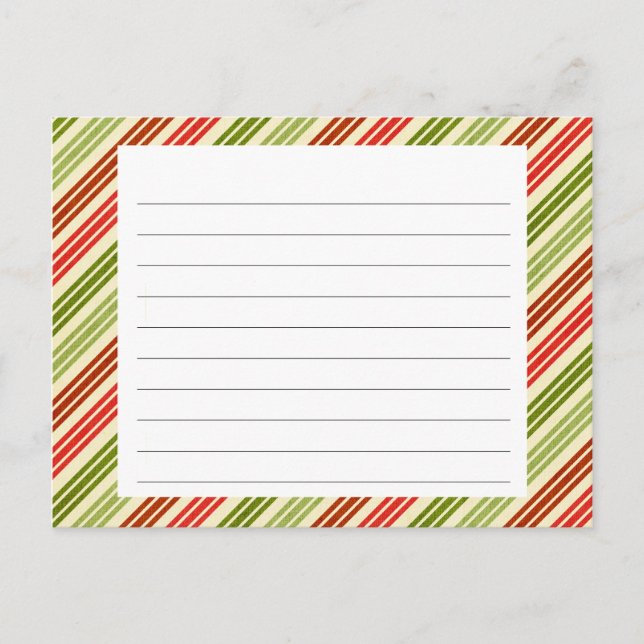 Christmas Recipe Card (Front)