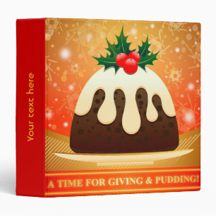 Christmas recipes cookbook desert binder