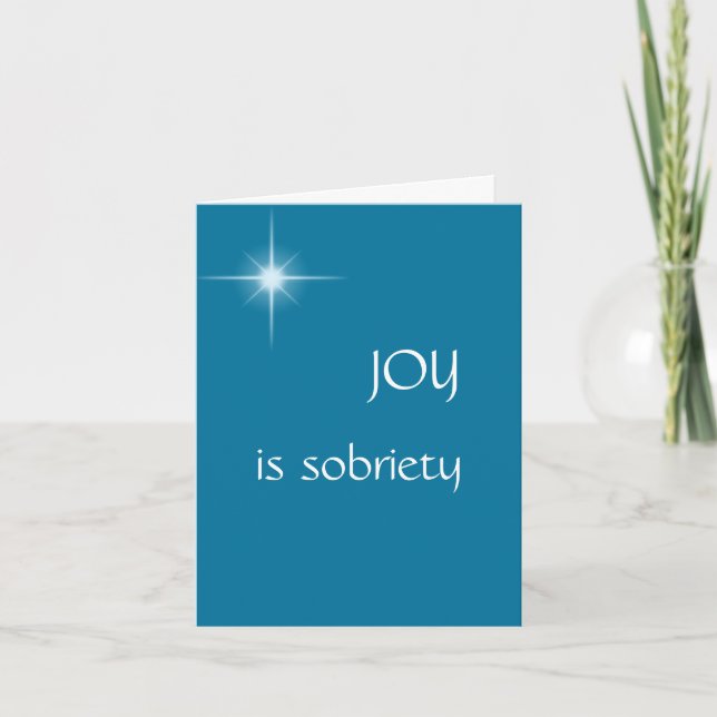 Christmas recovery card - customizable! (Front)