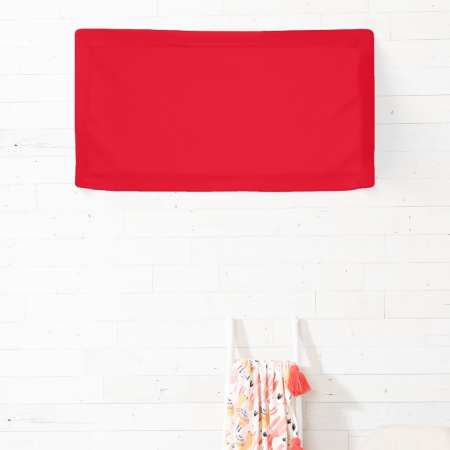 Christmas Red Banner (Insitu)