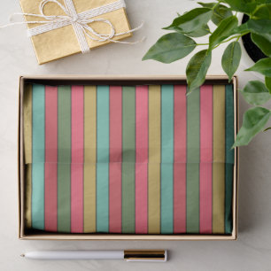 Christmas Red Gold Green Colour On Watercolor Pape Tissue Paper