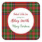 Christmas Red Green Plaid Custom Treats