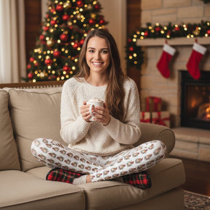 Christmas Red Robin Leggings