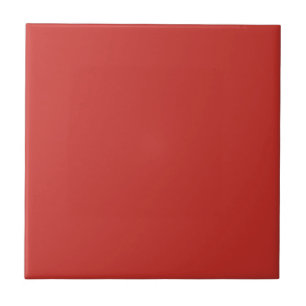 Christmas Red Solid Colour Tile