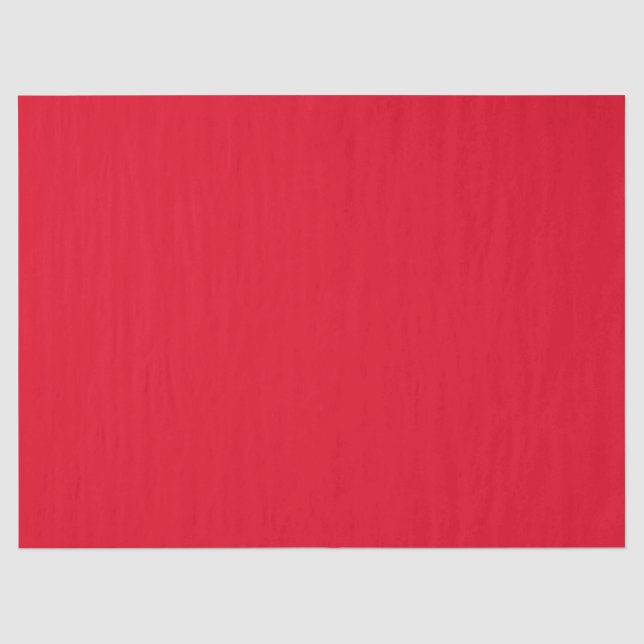 Christmas Red solid colour Tissue Paper (Front)