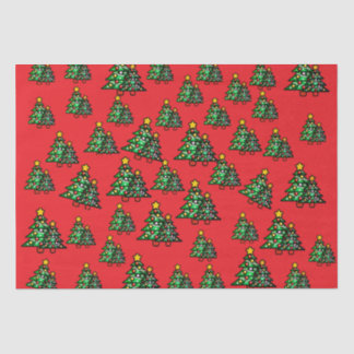 Christmas Red Tissue Paper