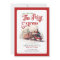Christmas red train the polar express birthday