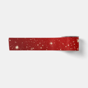 Christmas Red Twinkle Satin Ribbon