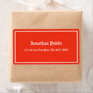 Christmas Red White Calligraphy Template Shipping