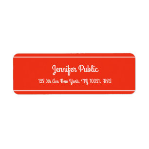 Christmas Red White Hand Script Elegant Template