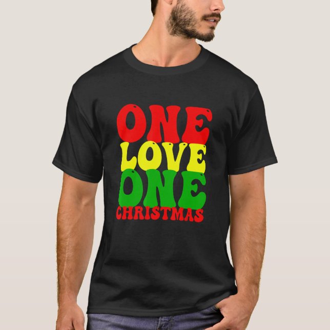 Christmas Reggae Rasta T-Shirt (Front)