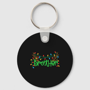 Christmas Reindeer Antlers Brother T Shirt  Keychain