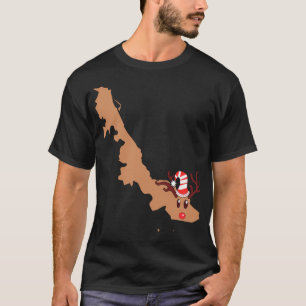 Christmas Reindeer Antlers Veracruz Reindeer Antle T-Shirt