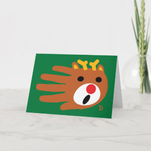 Christmas Reindeer card