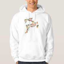 Christmas Reindeer Collage Hoodie – Festive Holida