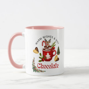 Christmas Reindeer Hot  Cute  Coffee mug