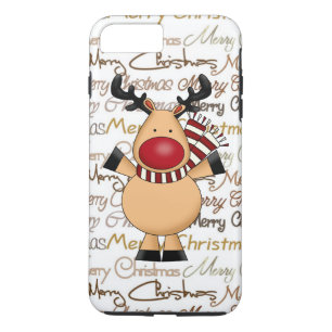 Christmas Reindeer iPhone 7 plus tough case