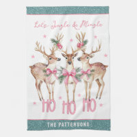 Christmas Reindeer Jingle & Mingle Personalized
