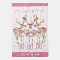 Christmas Reindeer Jingle & Mingle Personalized