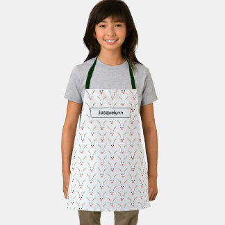Christmas Reindeer personalized apron