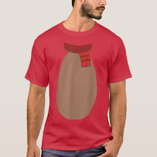 Christmas Reindeer Rudolph Red Nose Costume Fun T-Shirt