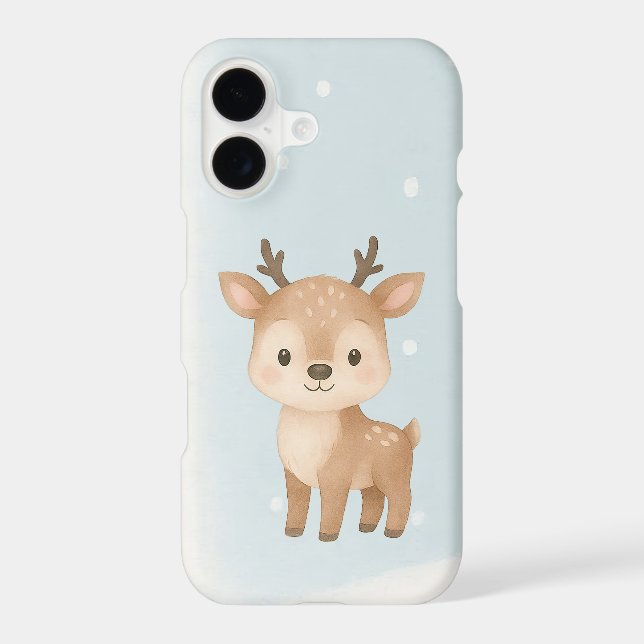 Christmas reindeer soft festive winter  (Verso)