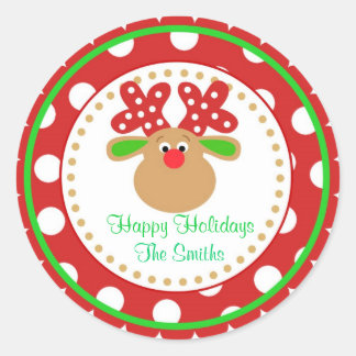 Christmas Reindeer stickers