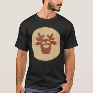 Christmas Reindeer Sugar Cookie T-Shirt