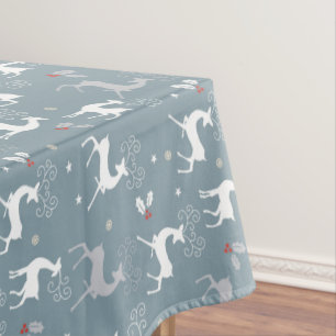 Christmas Reindeer Tablecloth