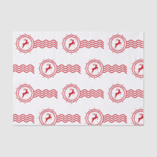 Christmas reindeer tissue paper