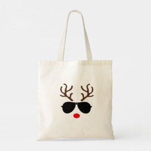 Christmas Reindeer Tote Bag