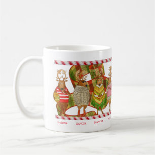 CHRISTMAS REINDEER White Mug